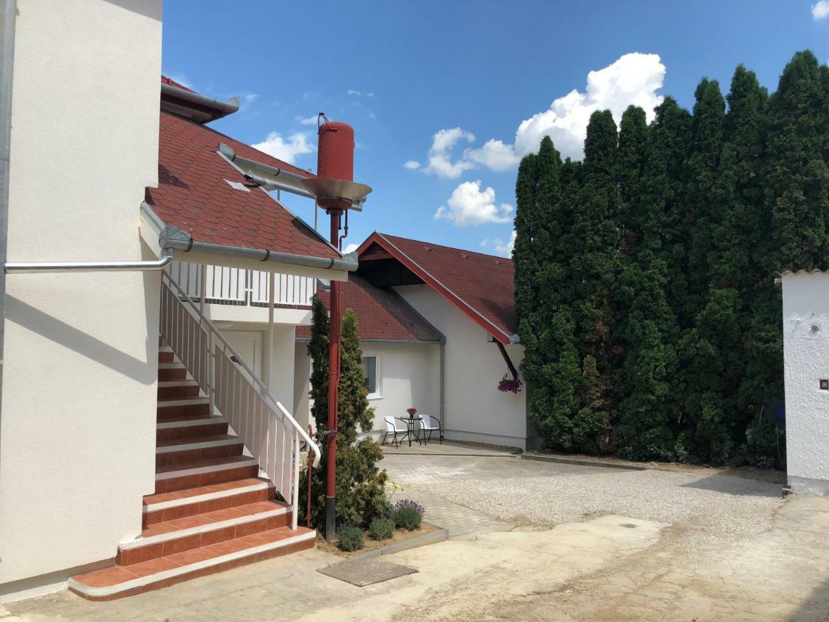 White Crow House Apartment Heviz Bagian luar foto